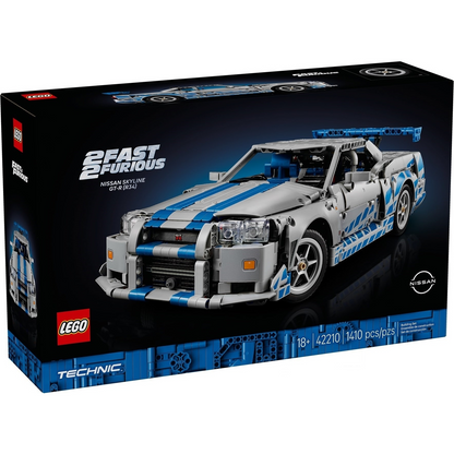 LEGO® Technic™ 42210: 2 Fast 2 Furious Nissan Skyline GT-R (R34)-bil