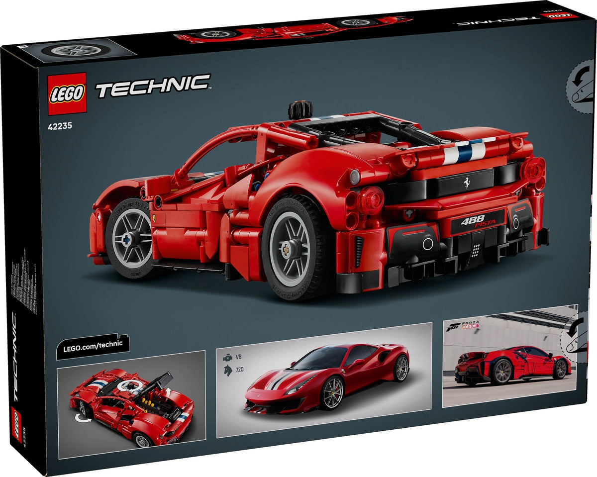 LEGO® Technic™ 42235: Ferrari 488 Pista-bil