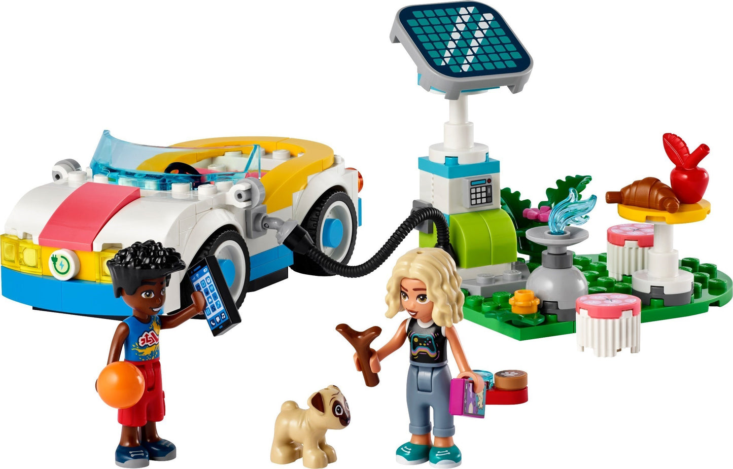LEGO® Friends™ 42609: Elbil og ladestasjon