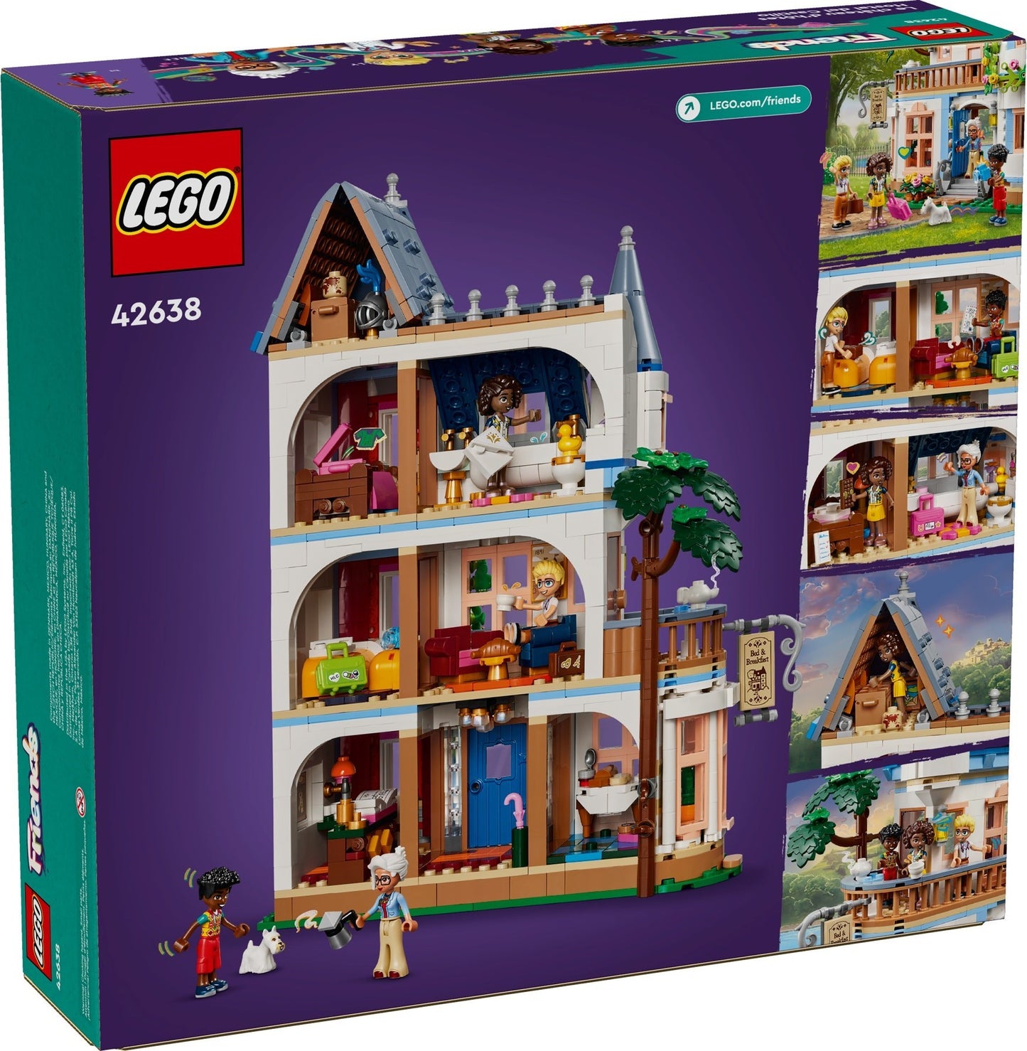 LEGO® Friends™ 42638: Slottshotell med frokost