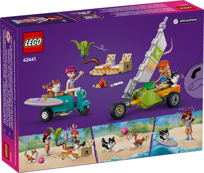 LEGO® Friends™ 42641: Lekesett med surfende hunder og scooter