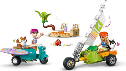 LEGO® Friends™ 42641: Lekesett med surfende hunder og scooter