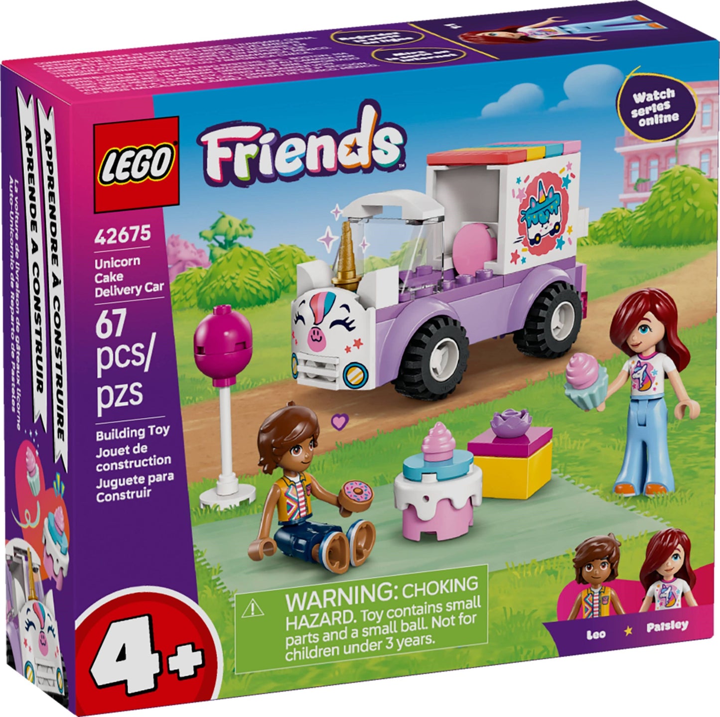 LEGO® Friends™ 42675: Kakebil med enhjørningdekor