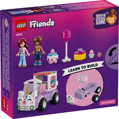 LEGO® Friends™ 42675: Kakebil med enhjørningdekor