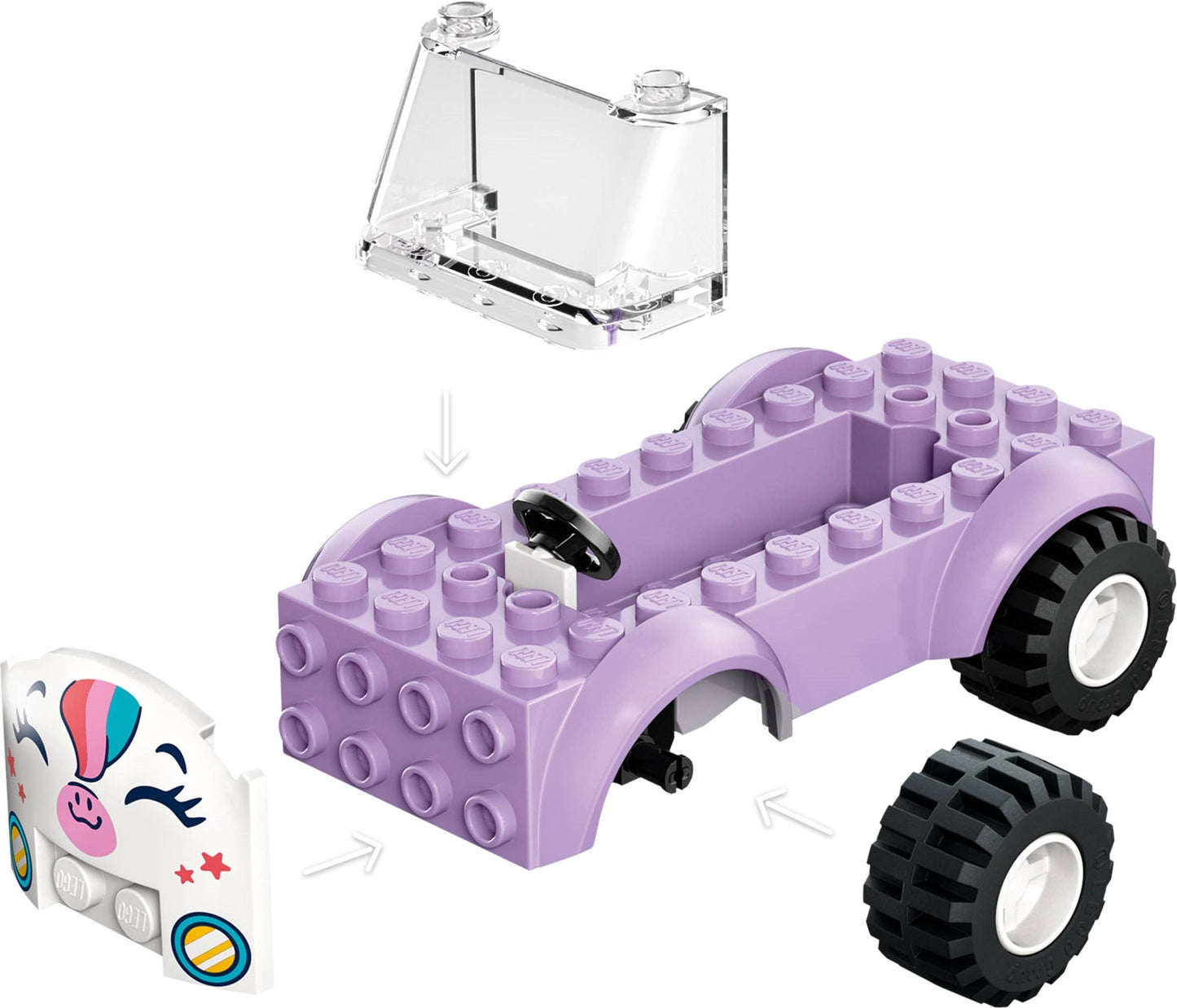 LEGO® Friends™ 42675: Kakebil med enhjørningdekor