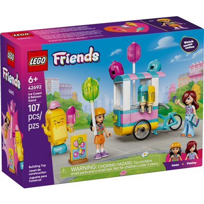 LEGO® Friends™ 42692: Iskrem- og ballongkiosk
