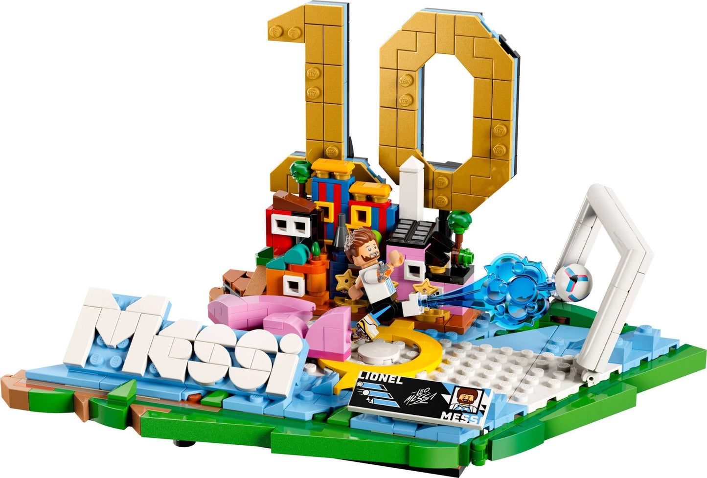 LEGO® Editions™ 43011: Lionel Messi – fotball-høydepunkter
