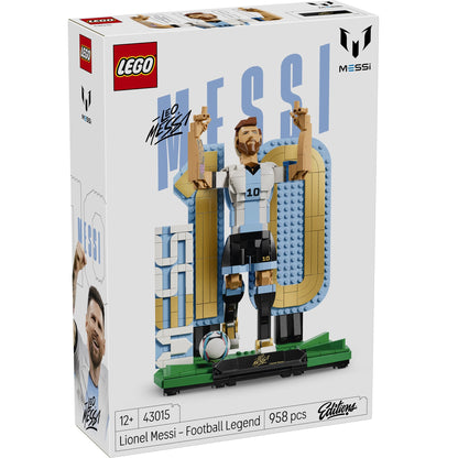 LEGO® Editions™ 43015: Fotball-legenden Lionel Messi