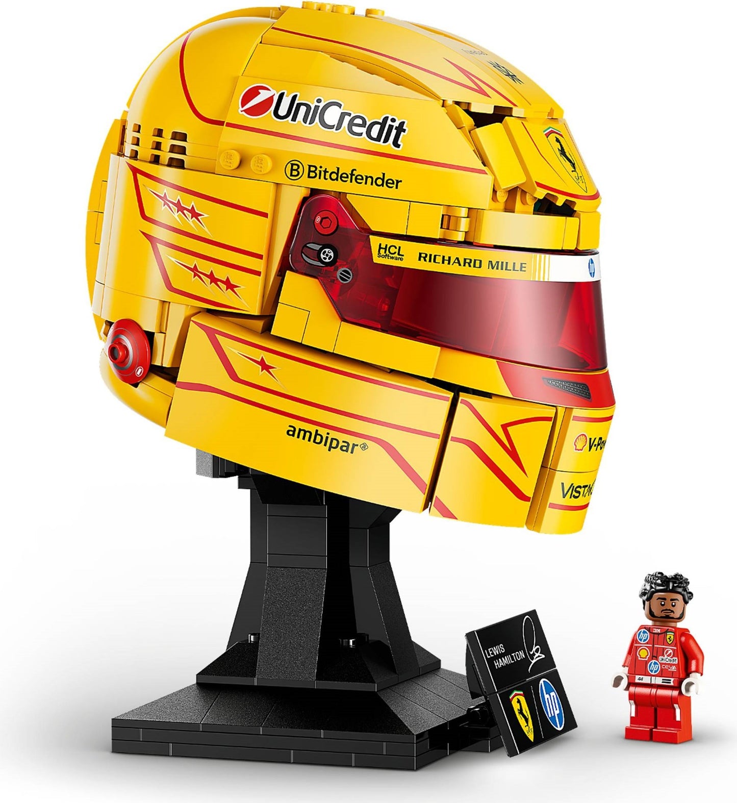 LEGO® Editions™ 43022: Scuderia Ferrari HP Lewis Hamilton hjelm