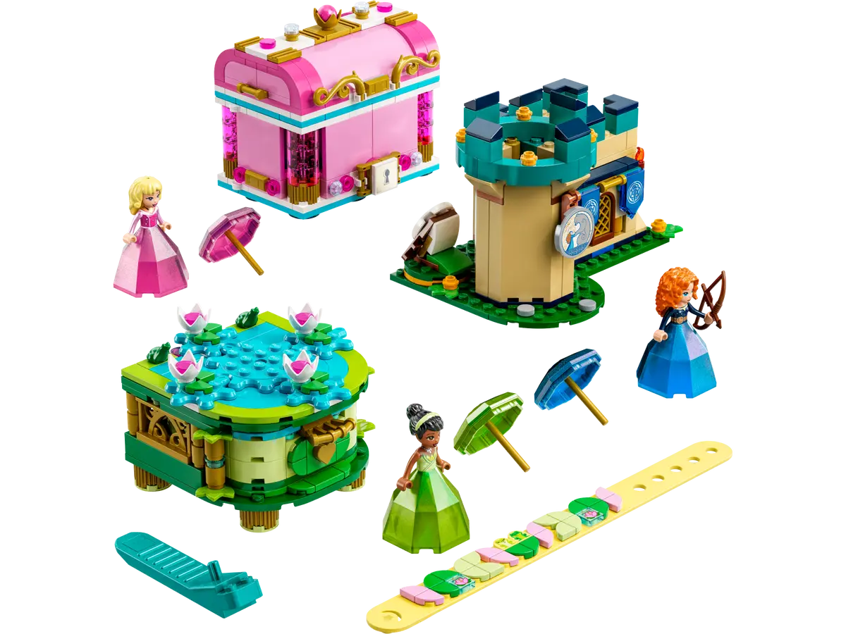 LEGO® Disney™ 43203: Tornerose, Merida og Tianas forheksede kreasjoner