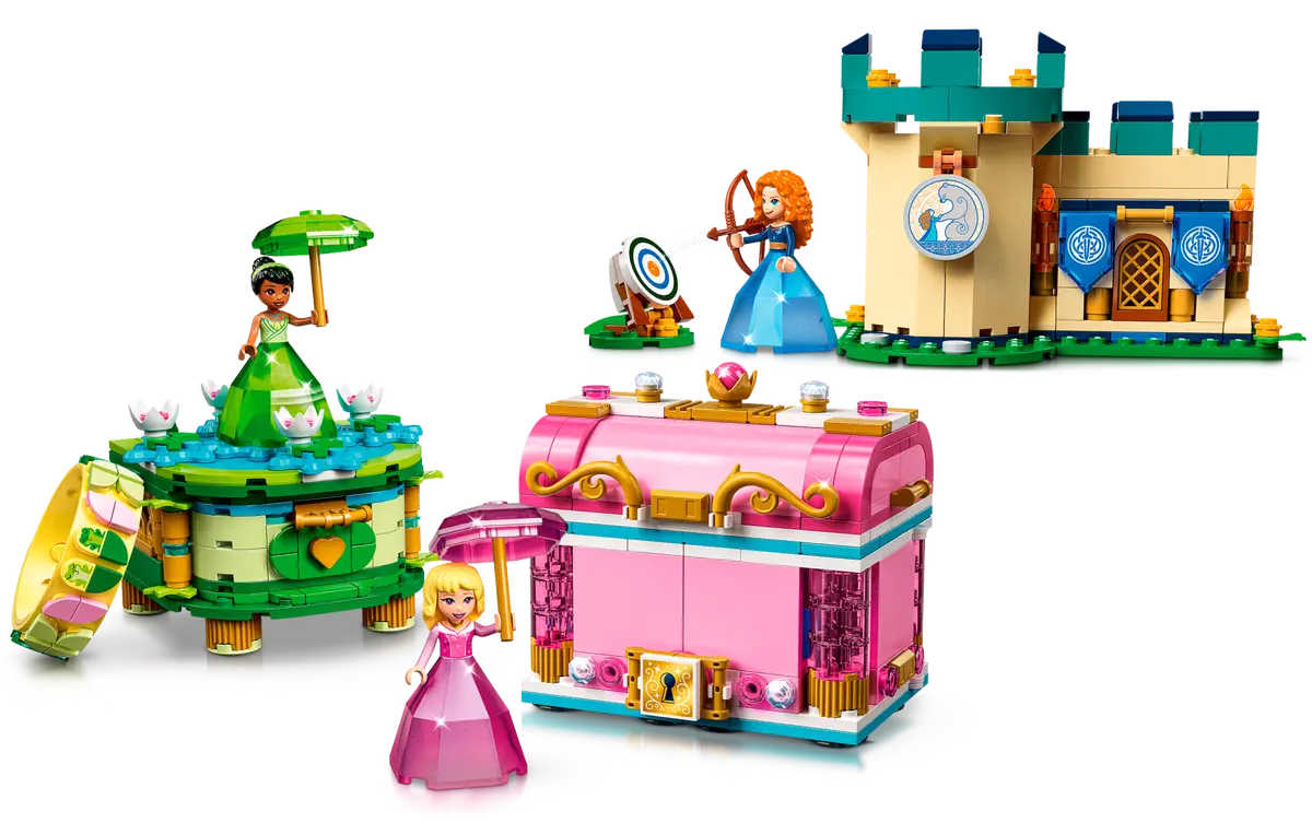 LEGO® Disney™ 43203: Tornerose, Merida og Tianas forheksede kreasjoner