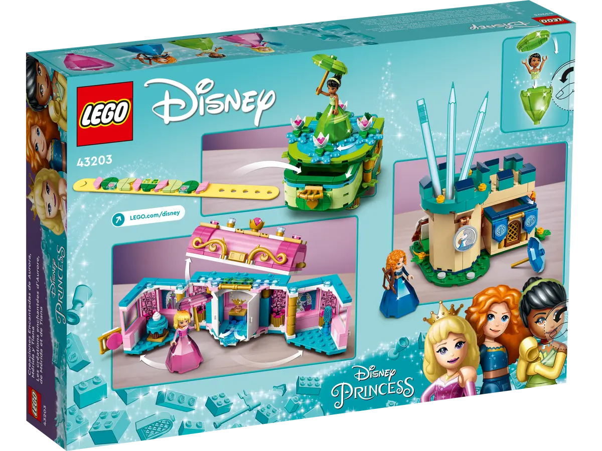 LEGO® Disney™ 43203: Tornerose, Merida og Tianas forheksede kreasjoner