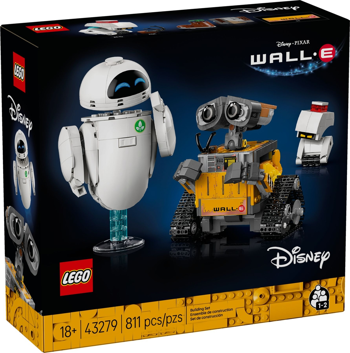LEGO® Disney™ 43279: WALL-E og EVE