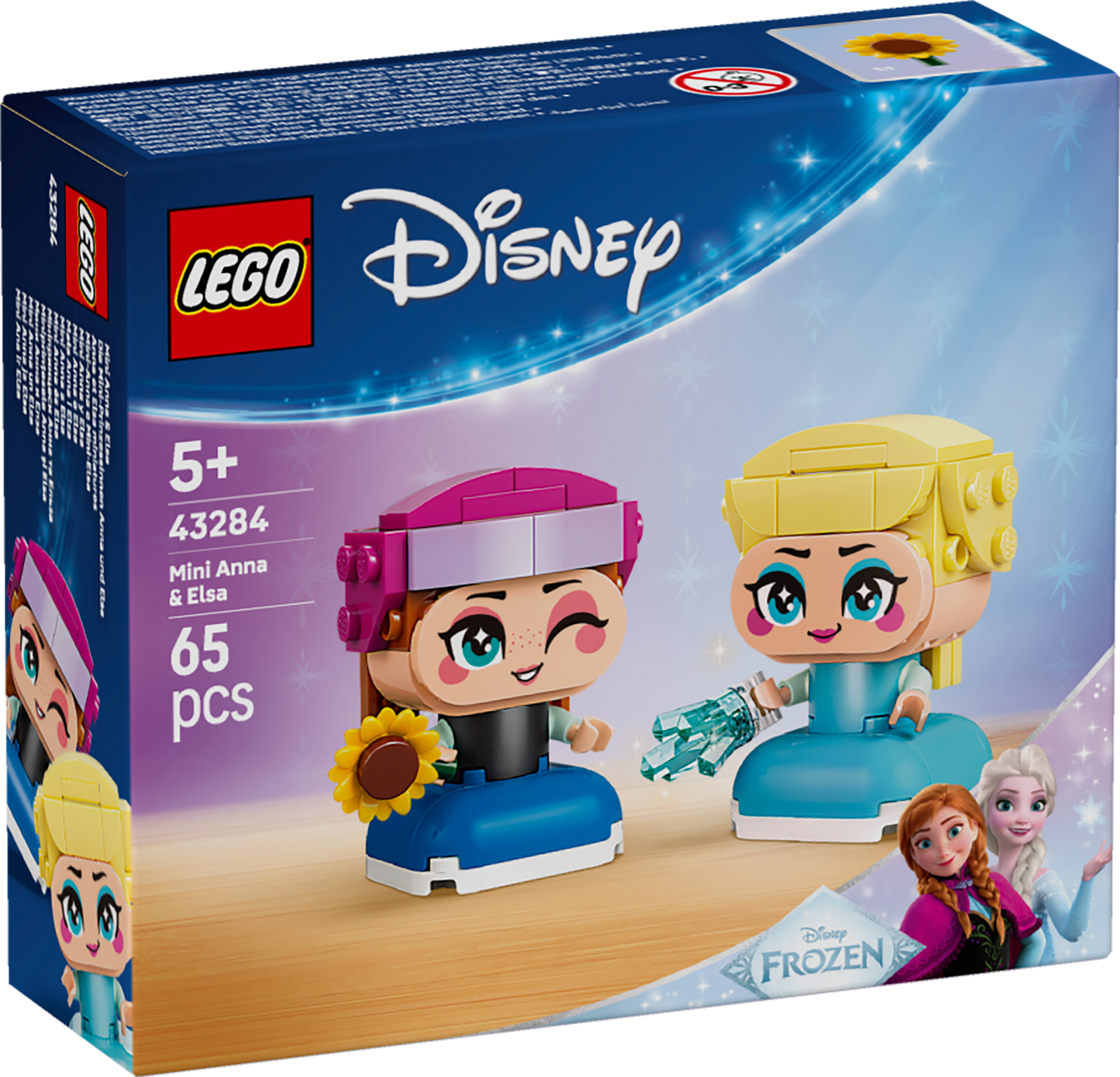 LEGO® Disney™ 43284: Miniatyrer av Anna og Elsa