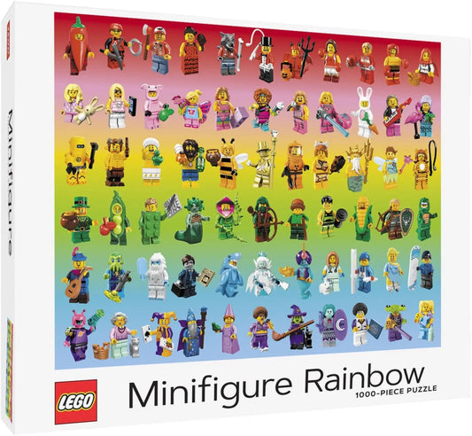 LEGO® 5007643: 1000-brikkers puslespill av en minifigurregnbue