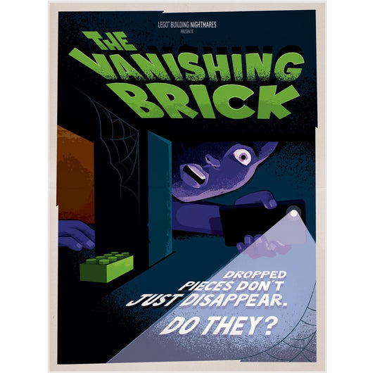 LEGO® 5008239: Halloween Poster - The Vanishing Brick