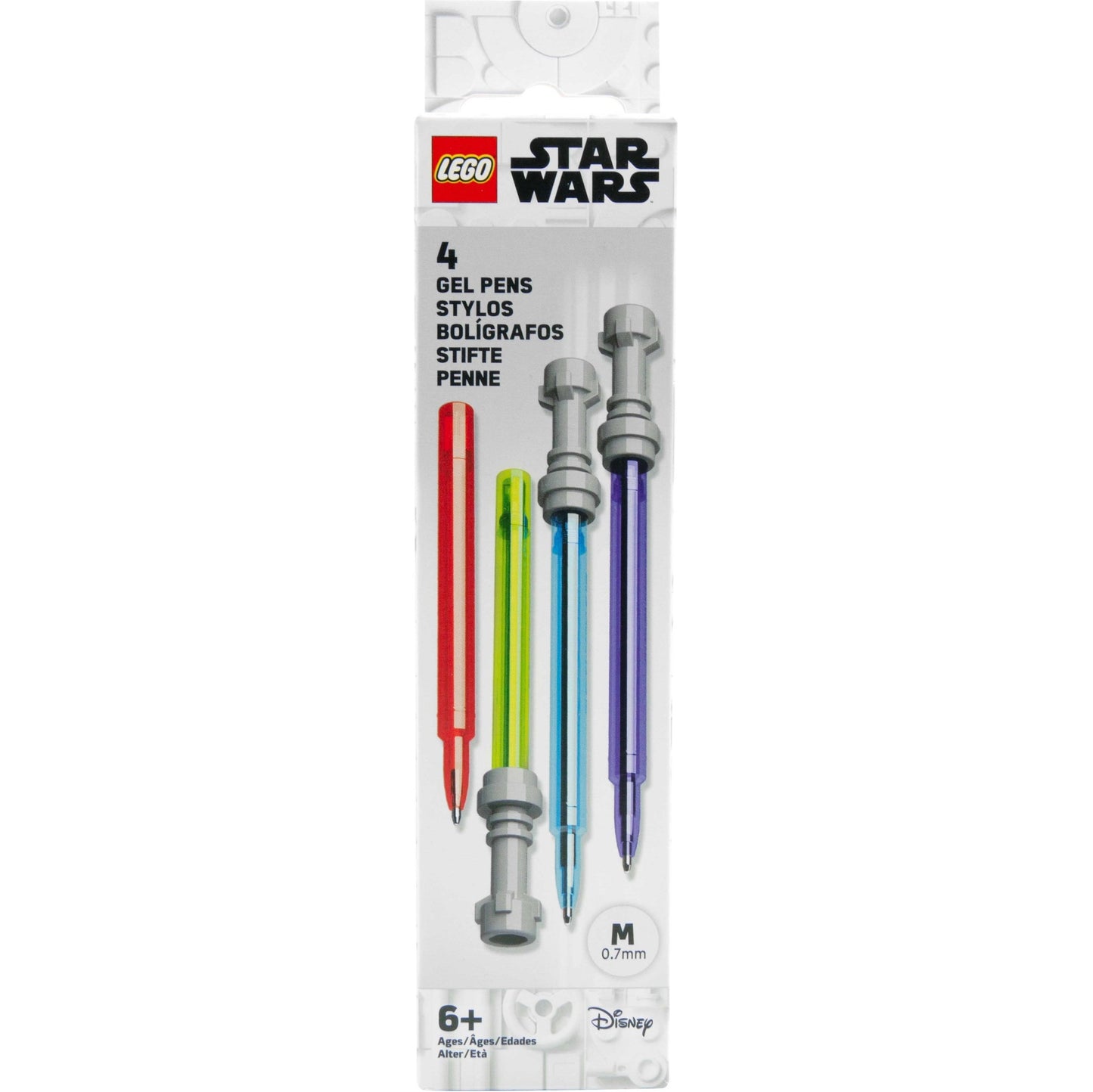 LEGO® 5008814: Lyssabel-gelpenn – pakke med fire