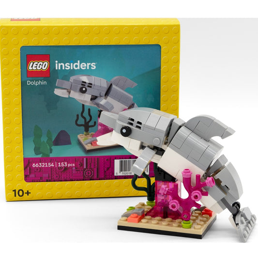 LEGO® 5010075: Sokkel med liten delfin