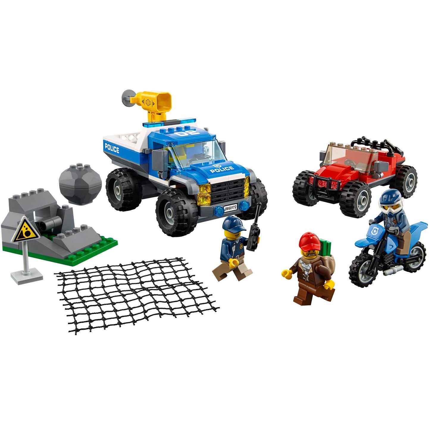 LEGO® City 60172: Jakt i ulendt terreng