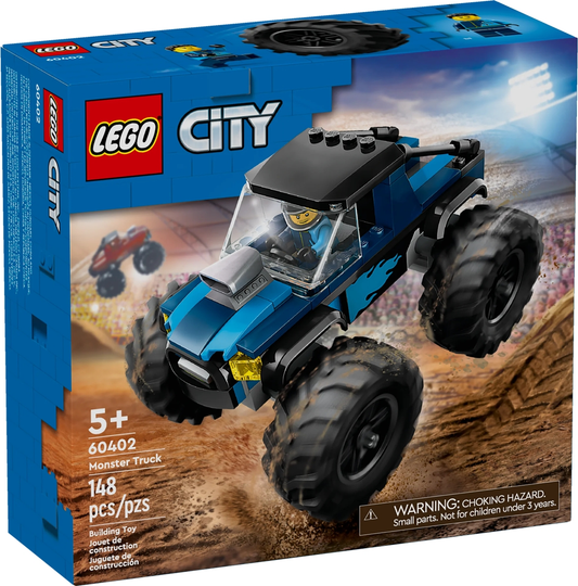LEGO® City 60402: Blå monstertruck