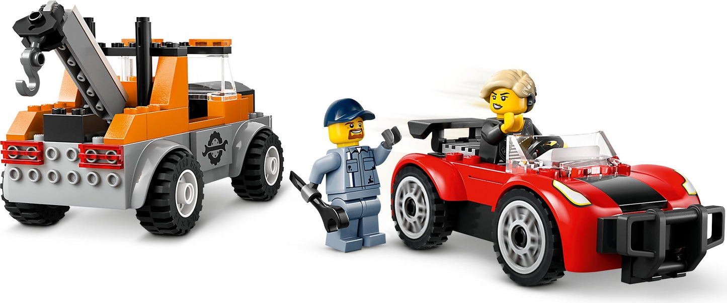 LEGO® City 60435: Bergingsbil og sportsbil