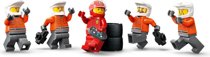 LEGO® City 60443: F1®-depotstopp og -team med Ferrari-bil