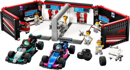 LEGO® City 60444: F1®-verksted med Mercedes-AMG og Alpine
