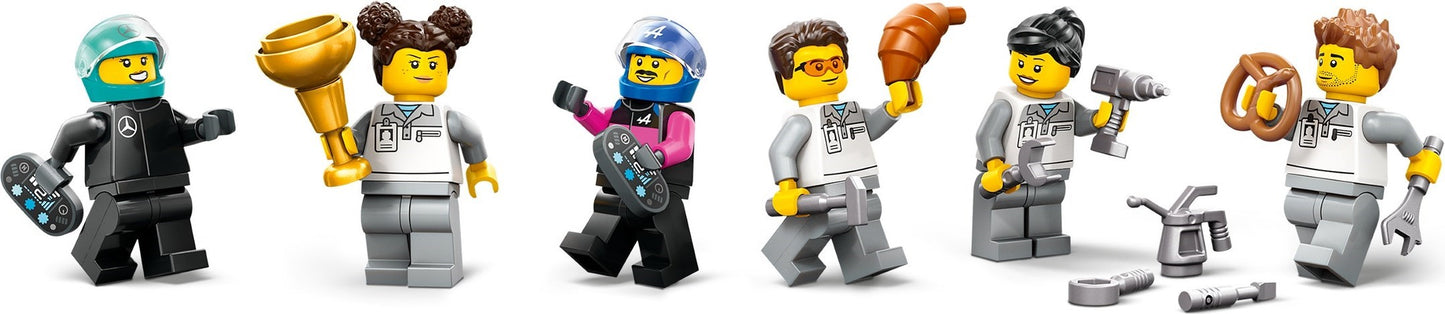 LEGO® City 60444: F1®-verksted med Mercedes-AMG og Alpine