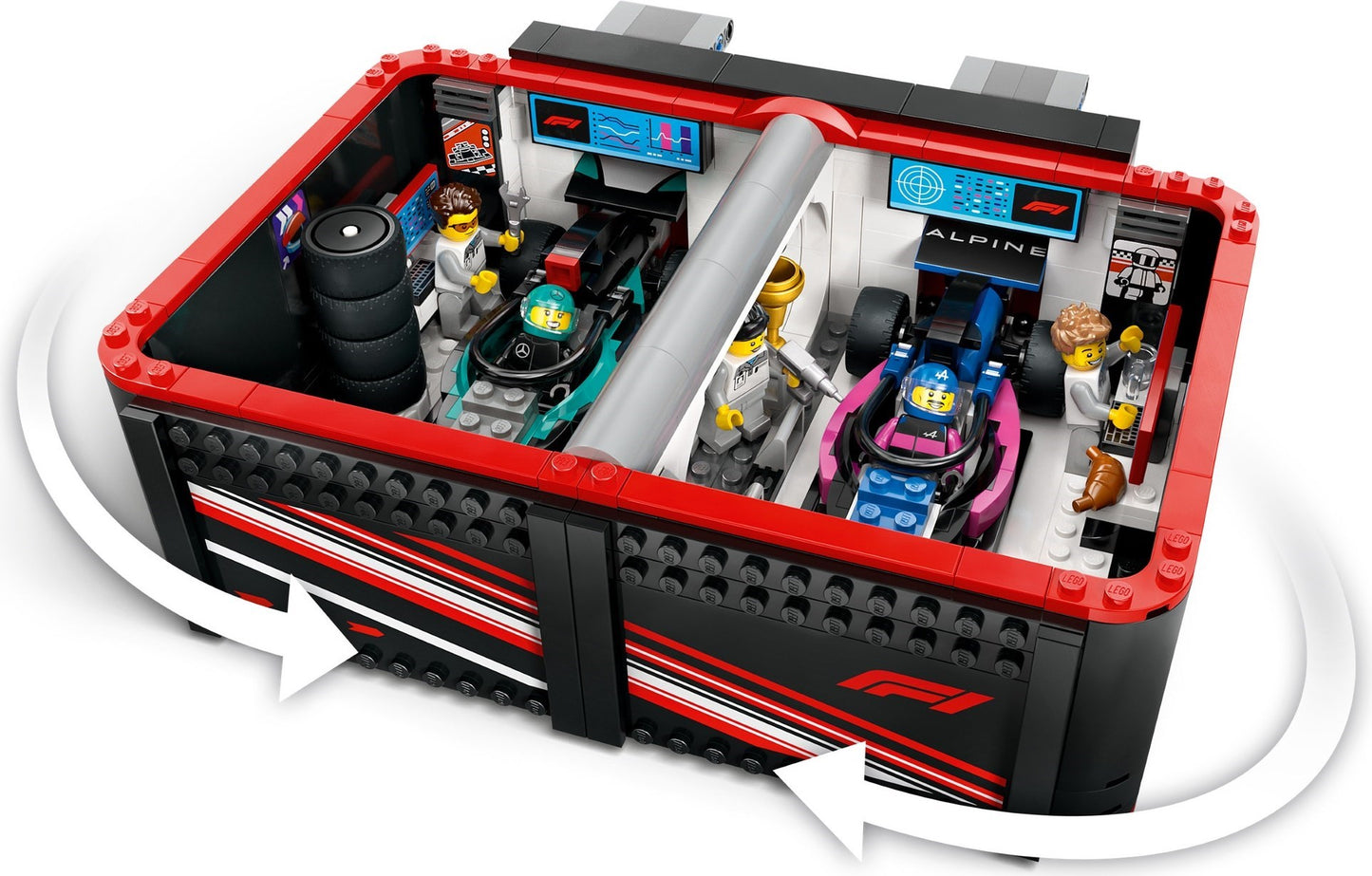 LEGO® City 60444: F1®-verksted med Mercedes-AMG og Alpine