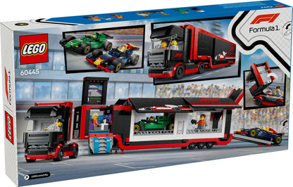 LEGO® City 60445: F1®-trailer med F1® RB20 og AMR24