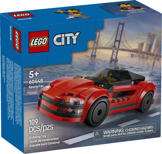 LEGO® City 60448: Rød sportsbil
