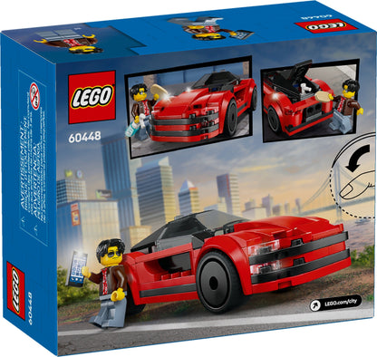 LEGO® City 60448: Rød sportsbil