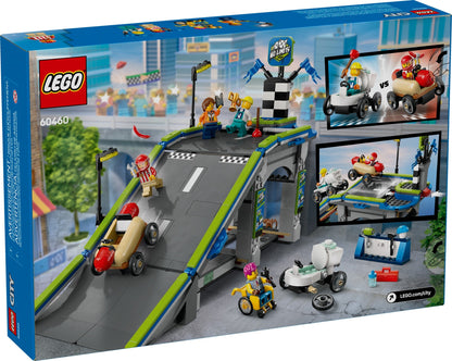 LEGO® City 60460: Grenseløs action: Racerbilbane med rampe