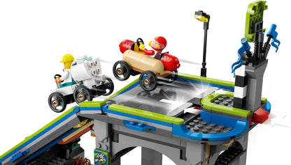 LEGO® City 60460: Grenseløs action: Racerbilbane med rampe