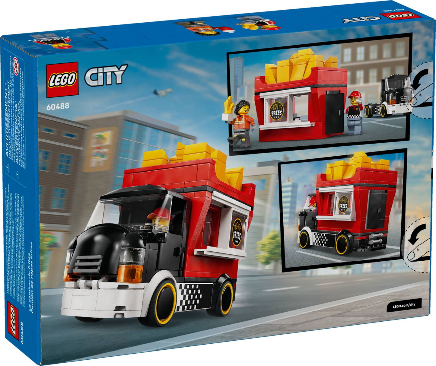LEGO® City 60488: Pommes frites-matbil