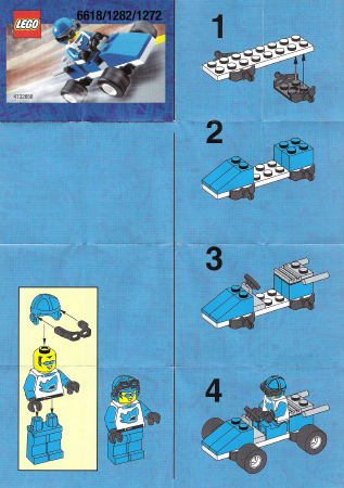 LEGO® Town 6618: Blue Racer