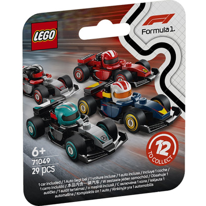 LEGO® Minifigures 71049: F1®-racerbiler Komplett pakke