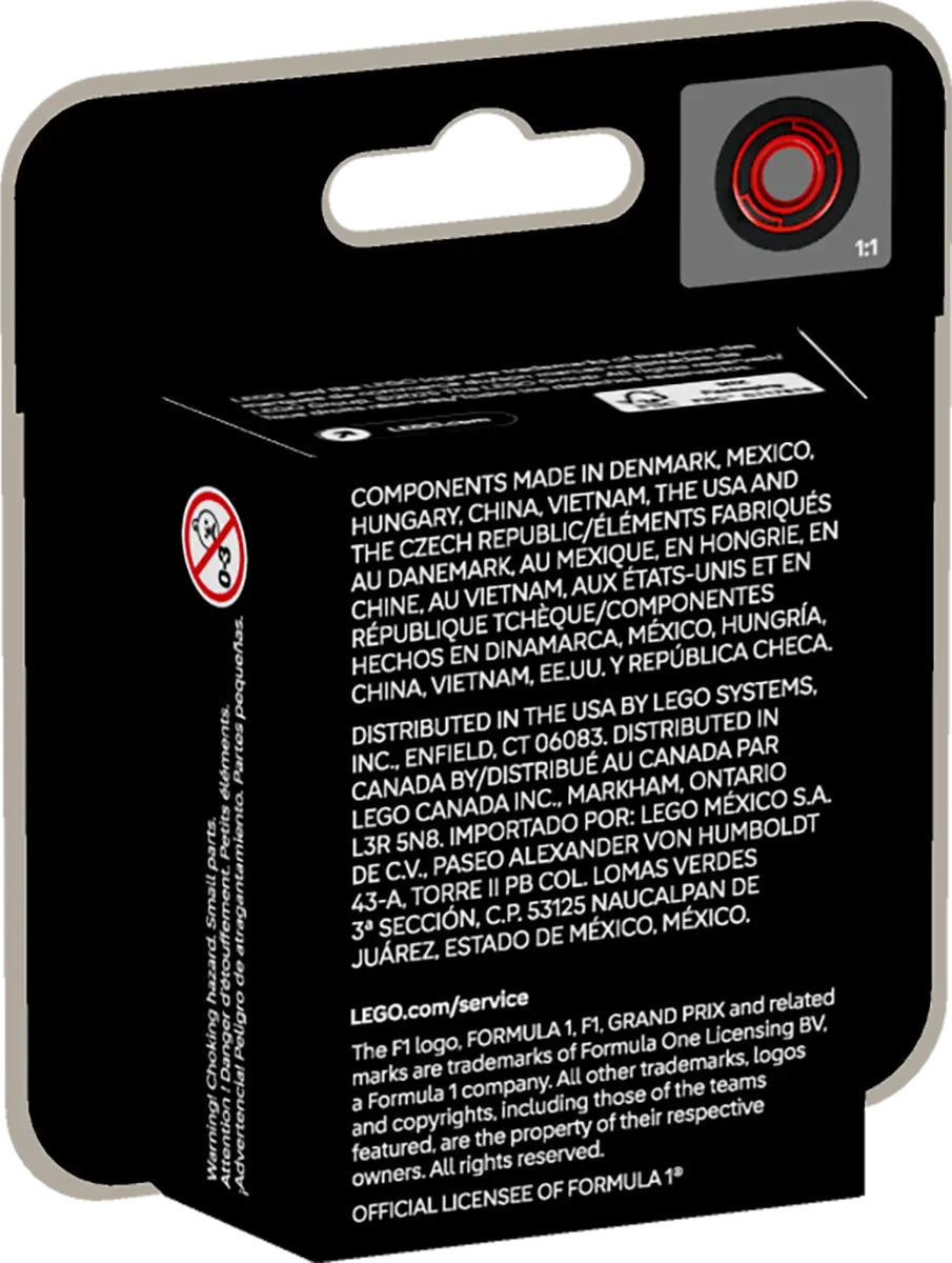 LEGO® Minifigures 71049: F1®-racerbiler