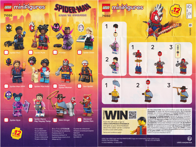 LEGO® Minifigures 71050: Spider-Man: Across the Spider-Verse