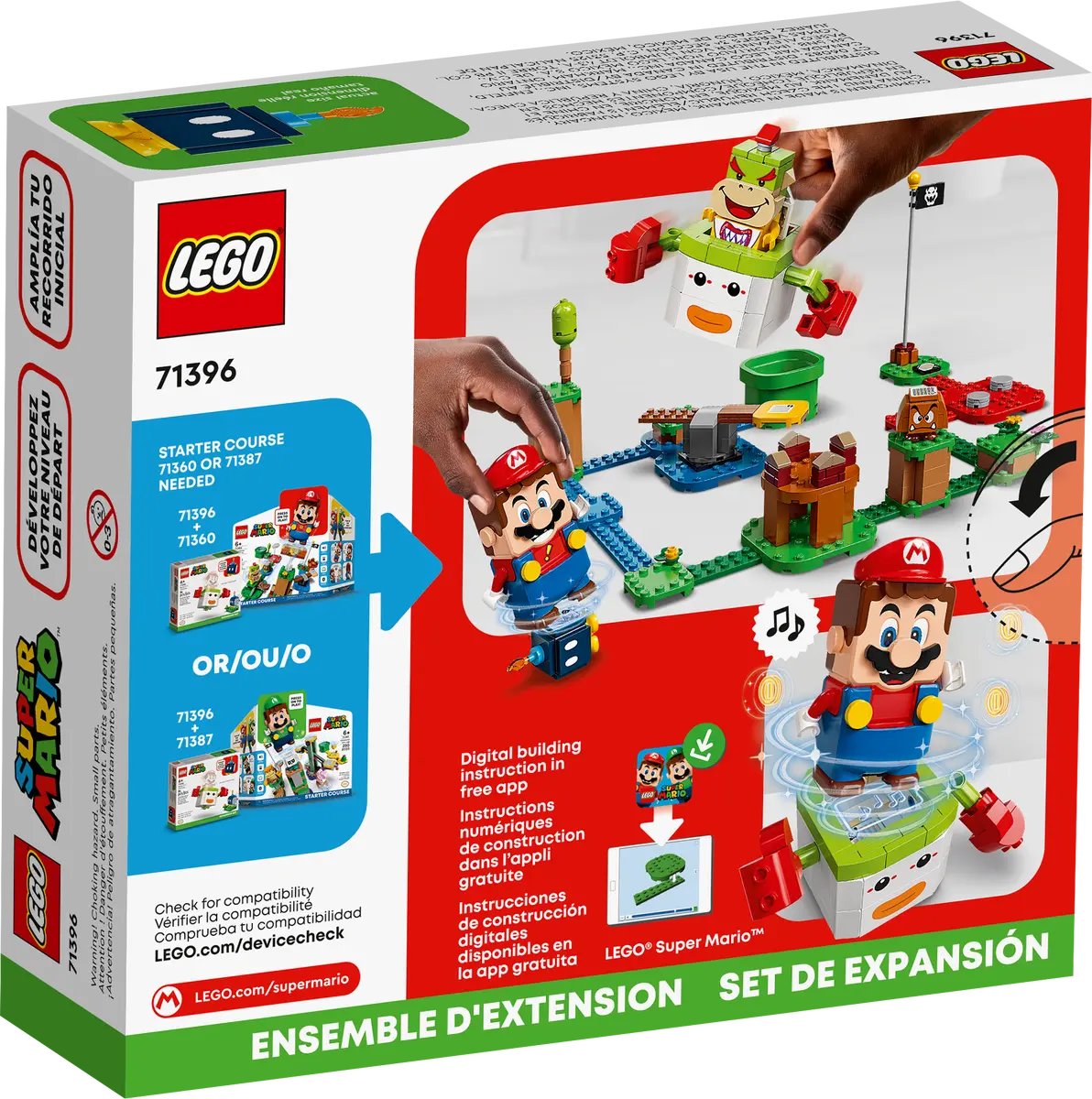 LEGO® Super Mario™ 71396: Bowser Jr. sin Clown Car