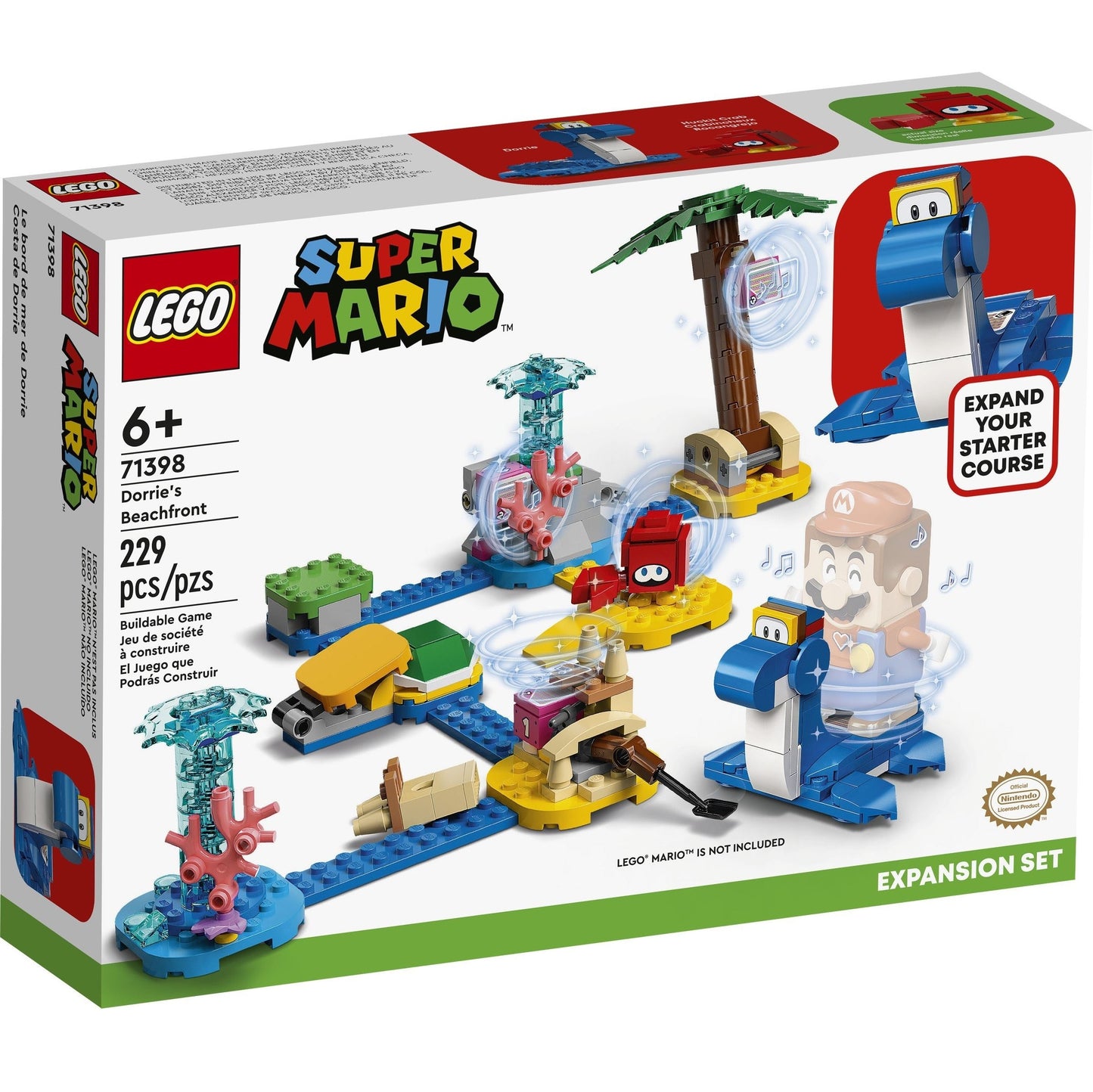LEGO® Super Mario™ 71398: Dorries strandfasade