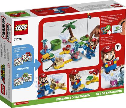 LEGO® Super Mario™ 71398: Dorries strandfasade