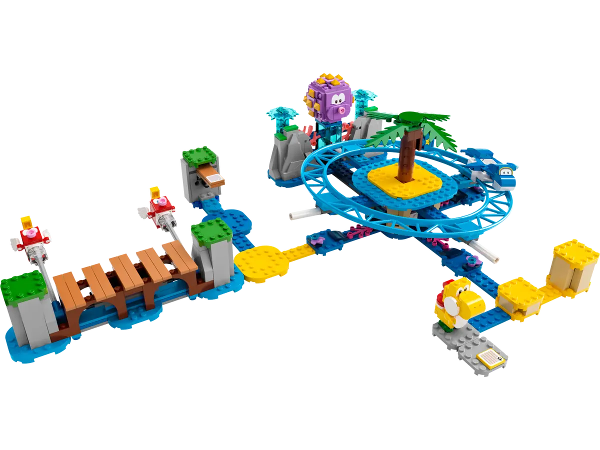 LEGO® Super Mario™ 71400: Strandattraksjon med Big Urchin