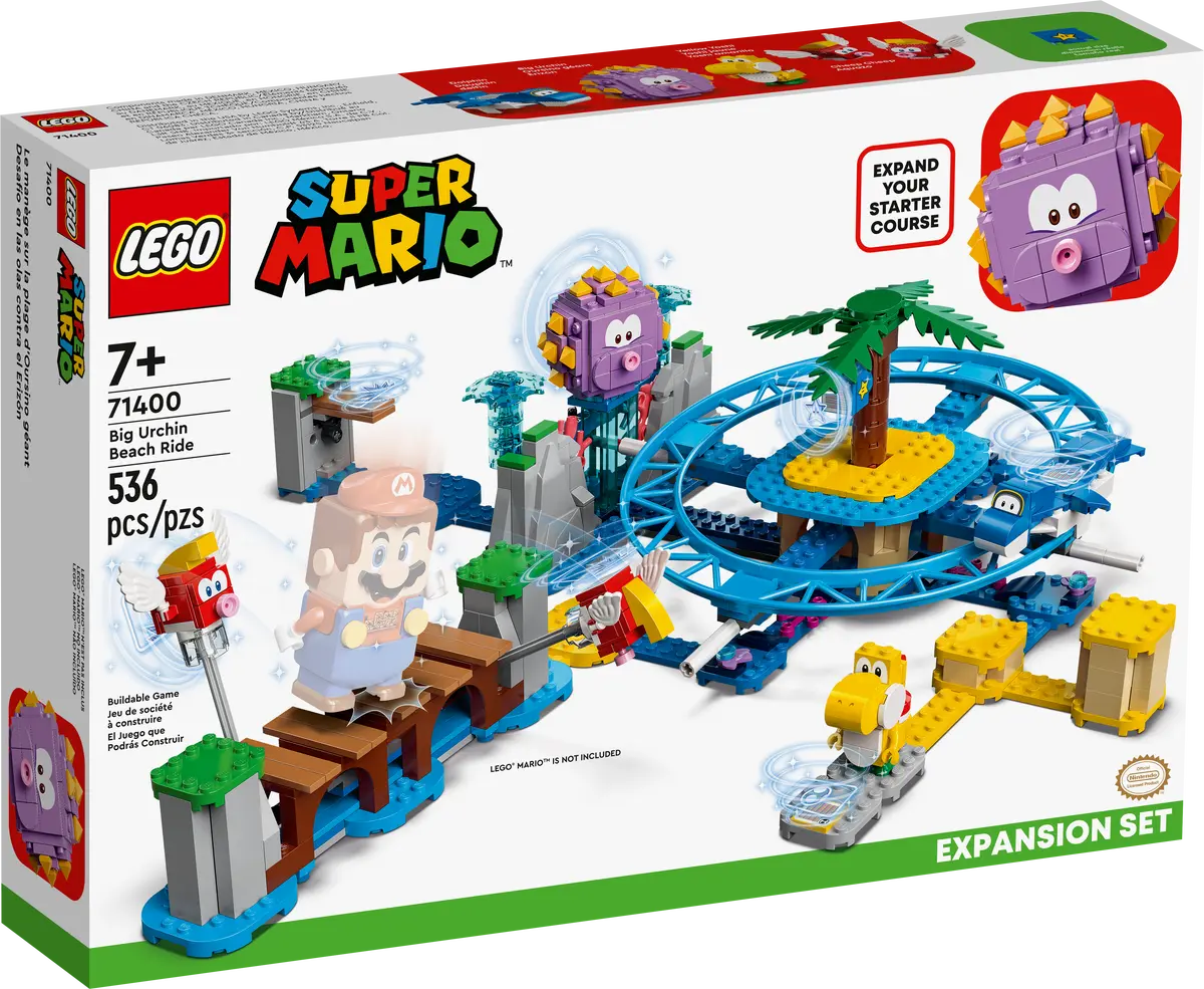 LEGO® Super Mario™ 71400: Strandattraksjon med Big Urchin