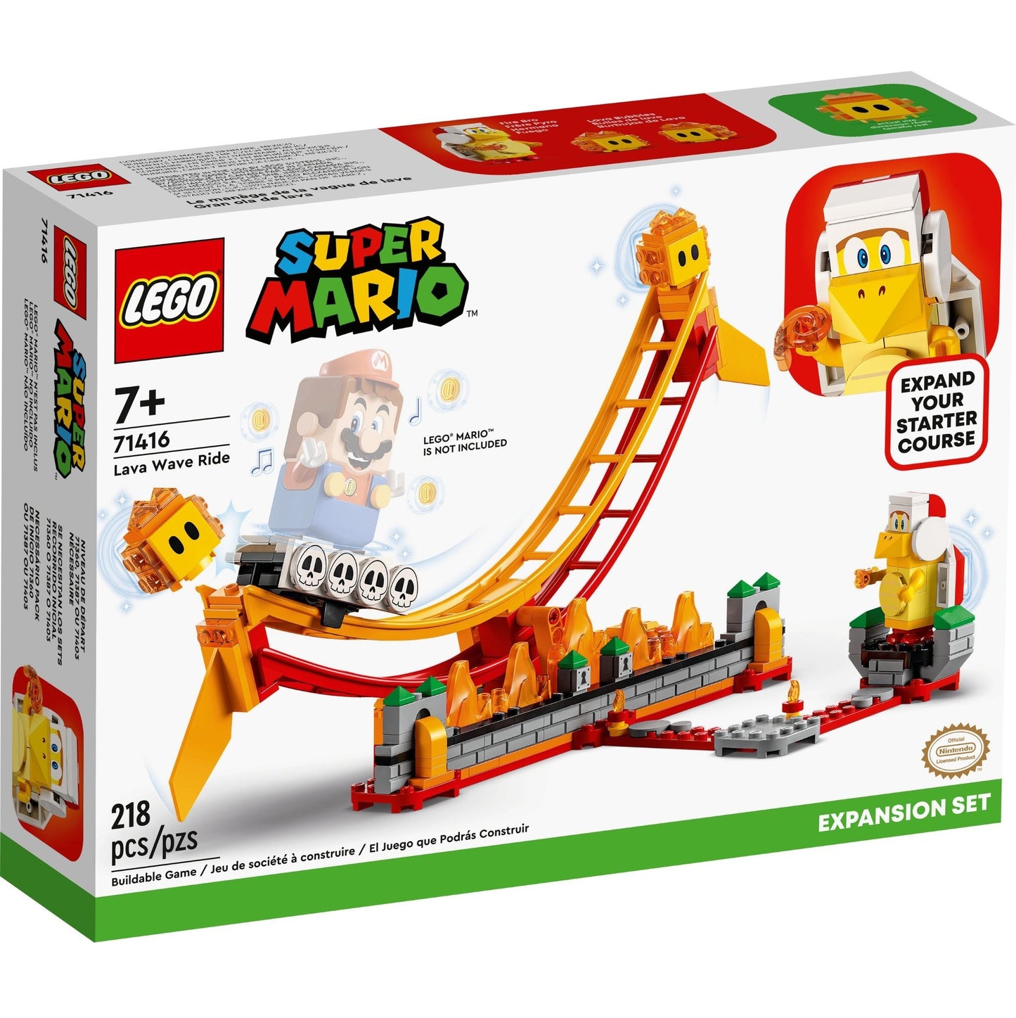 LEGO® Super Mario™ 71416: Lavabølgekarusell