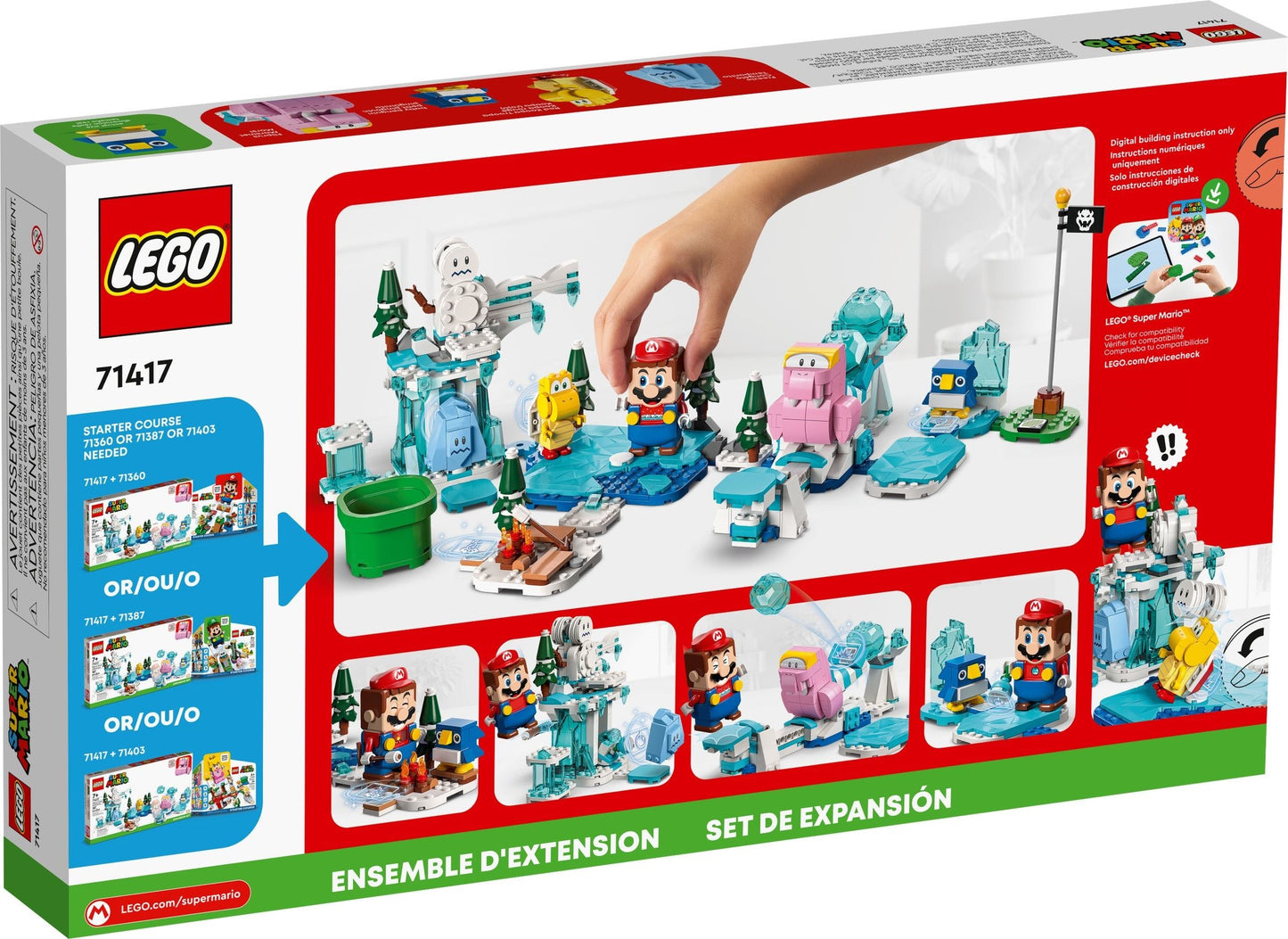 LEGO® Super Mario™ 71417: Fliprus’ snøeventyr