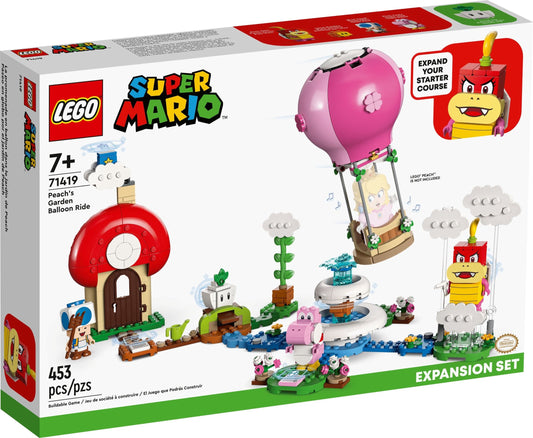 LEGO® Super Mario™ 71419: Peach' hage og luftballong