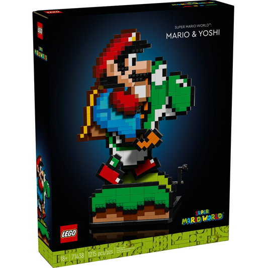 LEGO® Super Mario™ 71438: Super Mario World™: Mario og Yoshi
