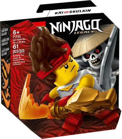 LEGO® NINJAGO® 71730: Episk stridssett – Kai mot Skulkiner