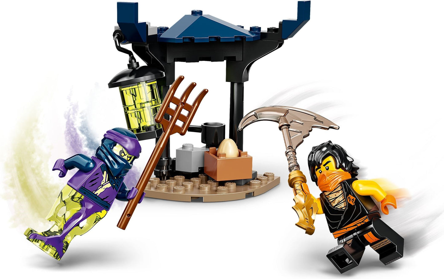 LEGO® NINJAGO® 71733: Episk stridssett – Cole mot gjenferdkriger